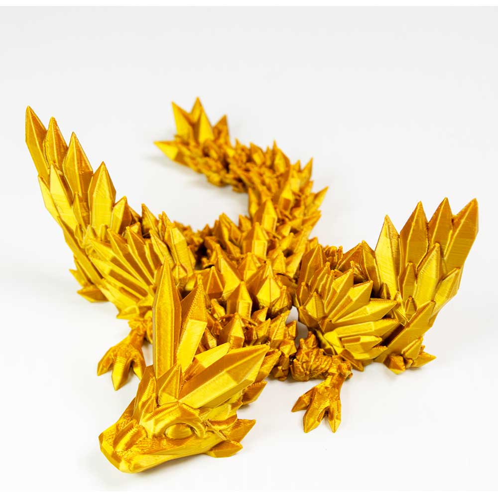 Kheops International Small Crystal Winged Dragon - Assorted Colors