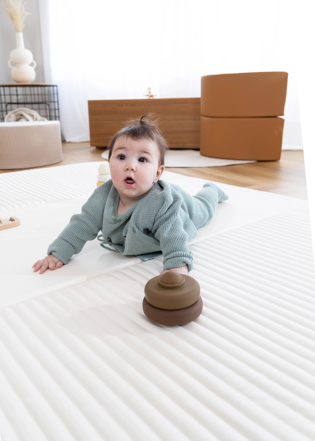 Coco Village Vegan Leather Soft Playmat Shades of Day