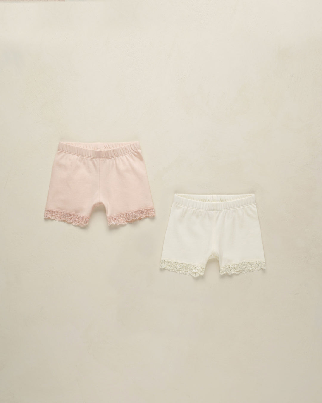 Noralee Cartwheel Shorts - Ivory, Blush