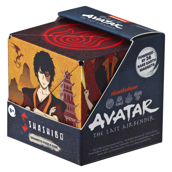 Shashibo Avatar Fire Magnetic Puzzle Cube