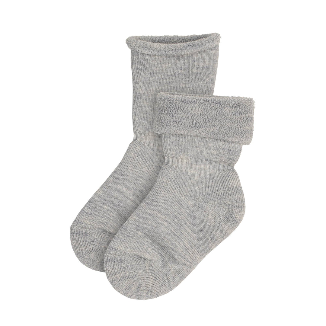 Menique Merino Sherpa Warm Socks- Black 6-24m
