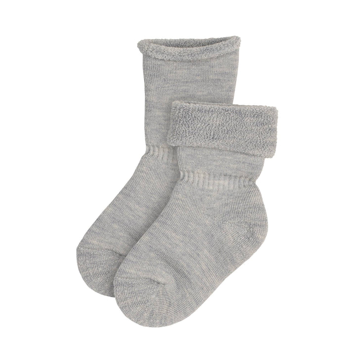 Menique Merino Sherpa Warm Socks- Black 6-24m