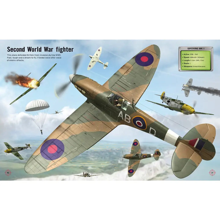 Usborne Build Your Own Planes Sticker Book