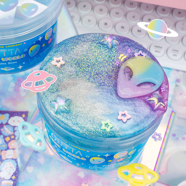 Kawaii Slime Outta This World Metallic Slime