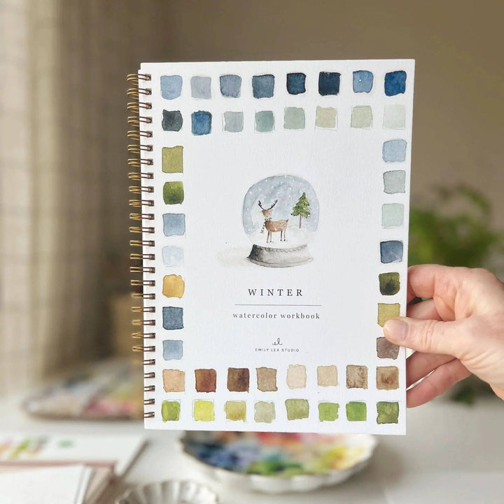 Emily Lex Studio Winter Watercolor Workbook