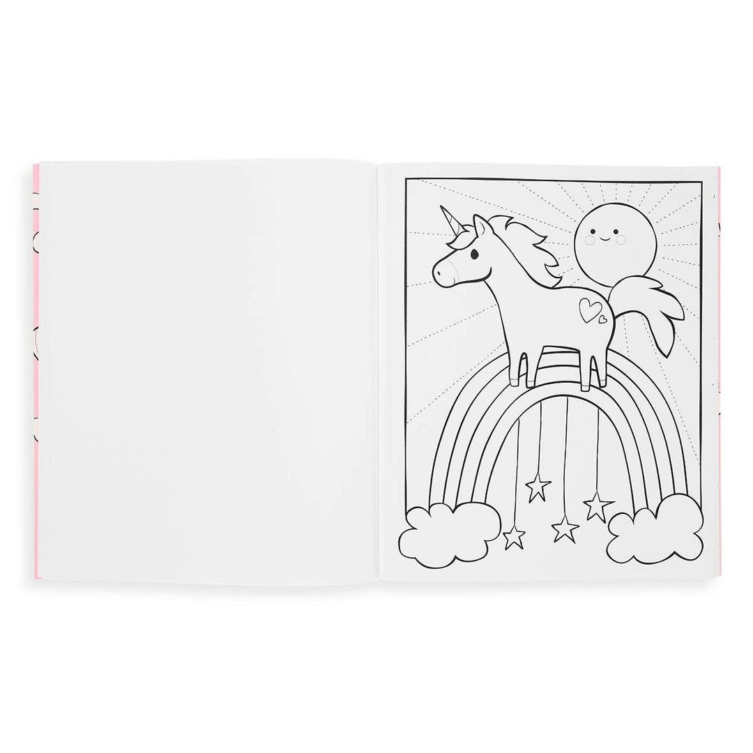 Ooly Color-in' Book Enchanting Unicorns
