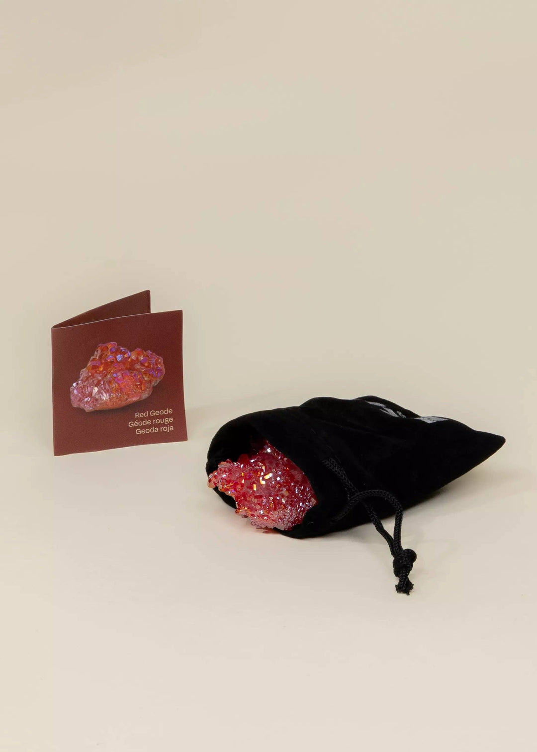 Coco Village Collectible Mineral - Red Geode