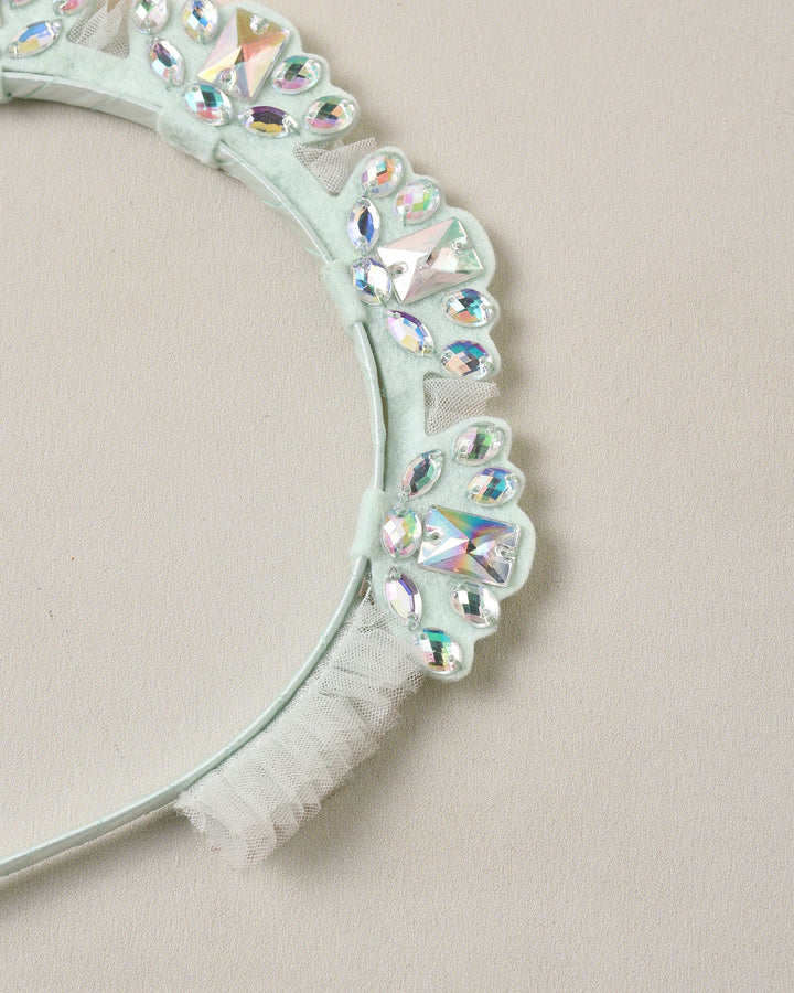 Noralee Mermaid Crown + Wand - Mist