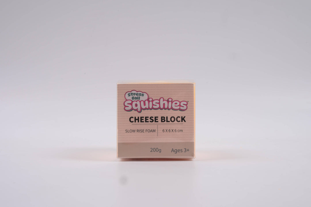 Cheese Cube Slow-Rise Squishy