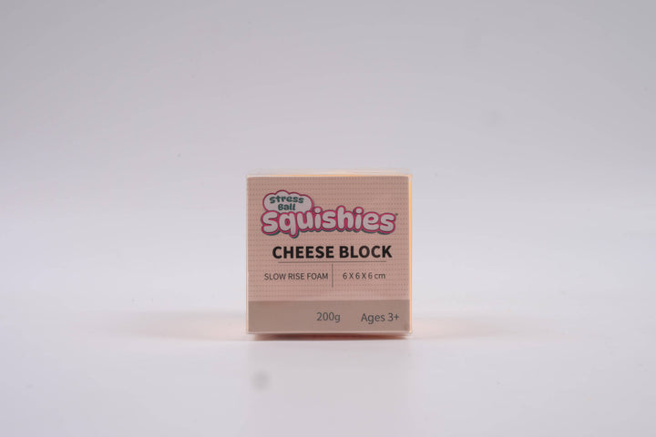 Cheese Cube Slow-Rise Squishy