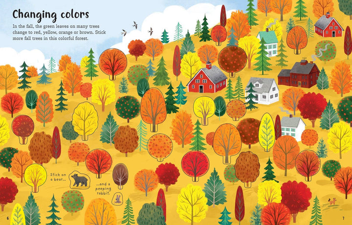 Usborne First Sticker Book Fall