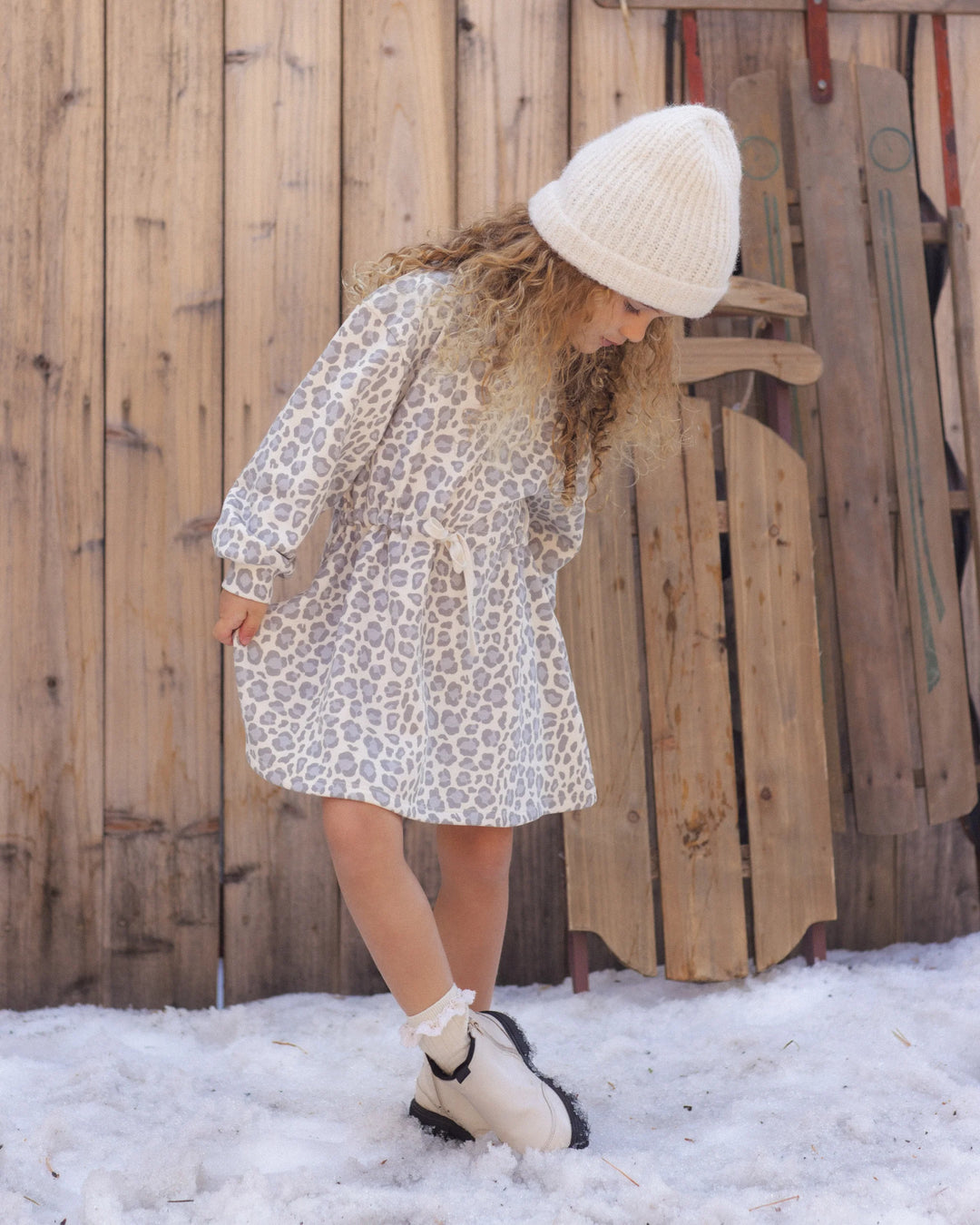 Rylee + Cru Tate Dress - Leopard