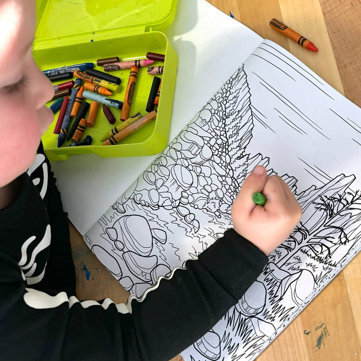 Michele Michael Art The Bend Coloring Book