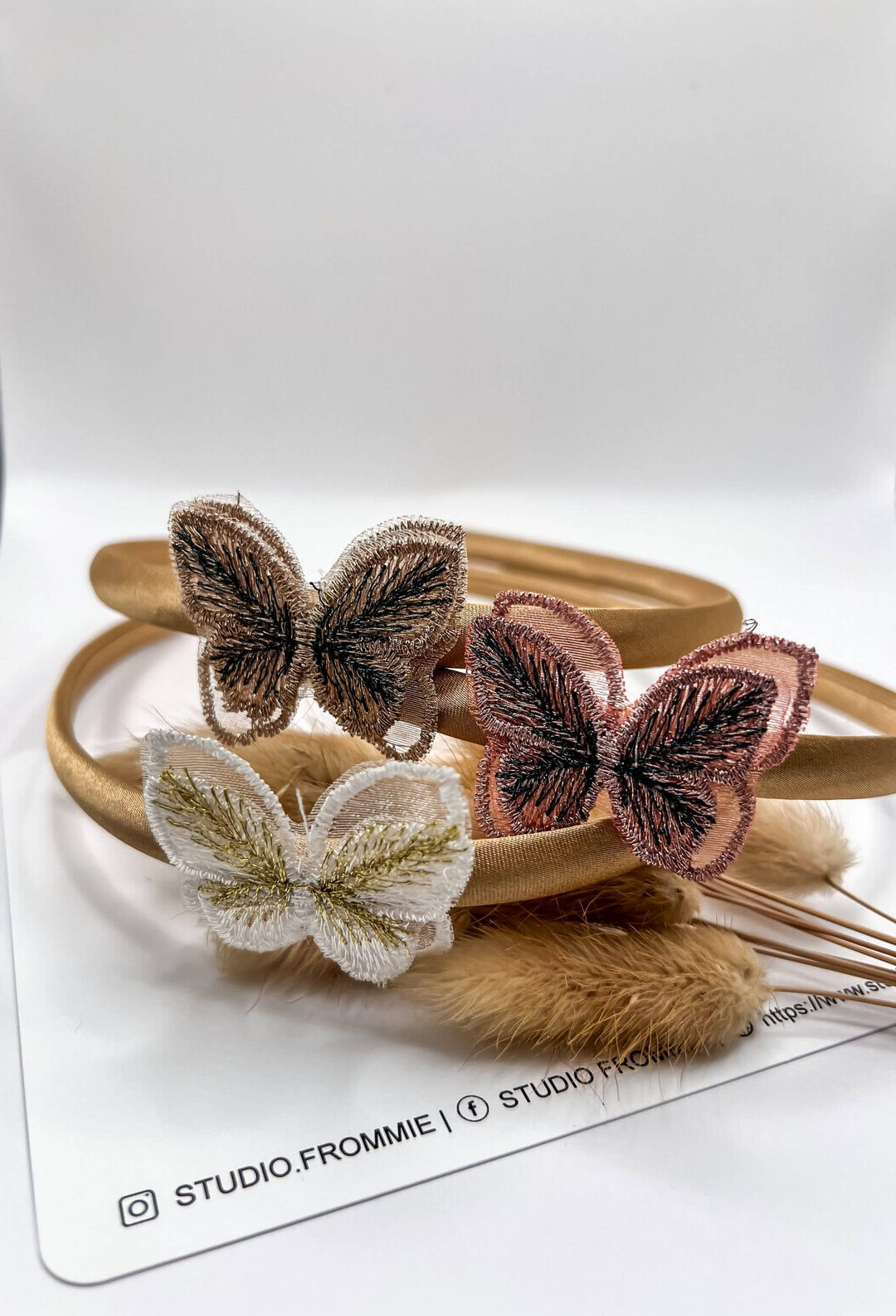 Studio Frommie Butterfly Tiara Headband