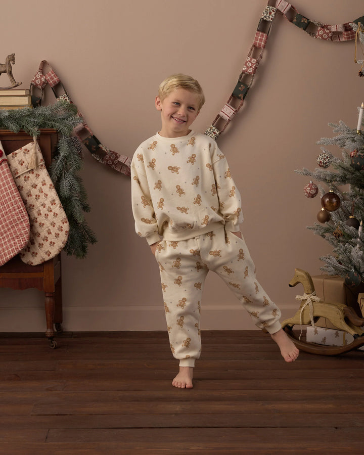 Rylee + Cru Jogger Sweatpant - Gingerbread