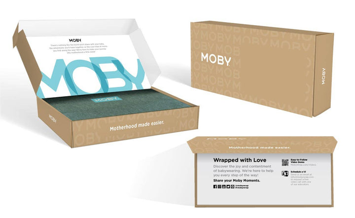 Moby Wrap Evolution - Sea Glass
