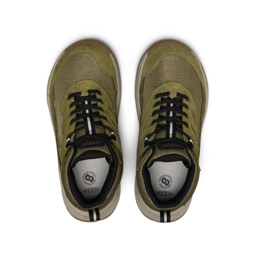 Keen Hightrail Waterproof Hiking Boot - Dark Olive/Martini Olive