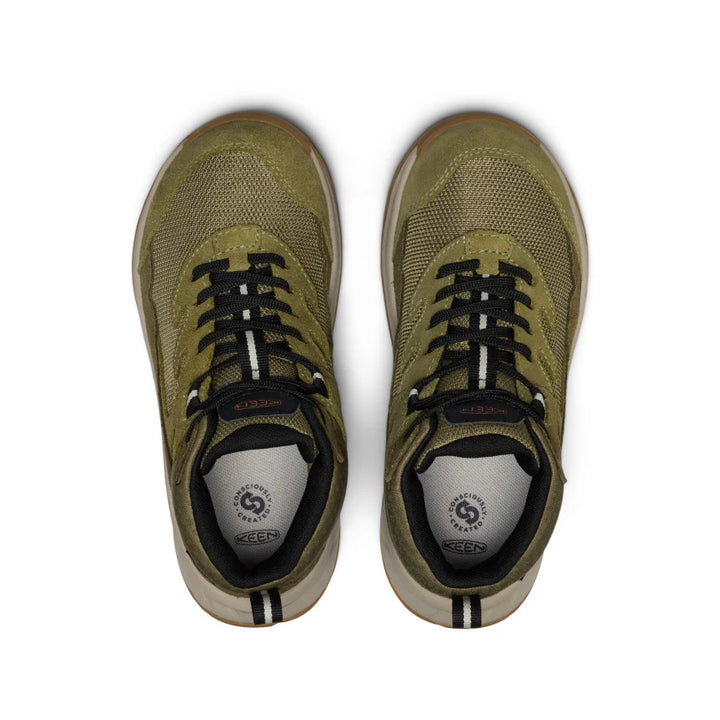 Keen Hightrail Waterproof Hiking Boot - Dark Olive/Martini Olive