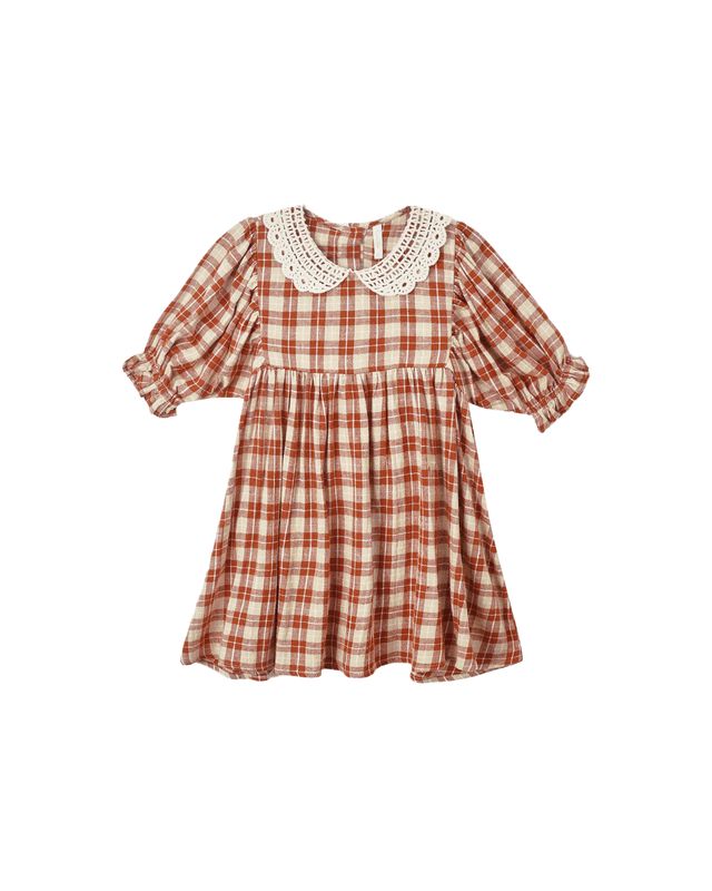 Rylee + Cru Heidi Dress - Red Plaid
