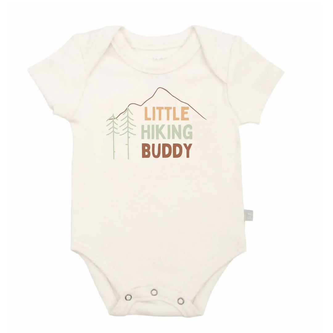 Finn + Emma Baby Organic Graphic Bodysuit - Hiking Buddy