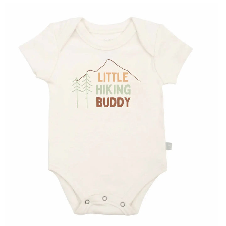 Finn + Emma Baby Organic Graphic Bodysuit - Hiking Buddy