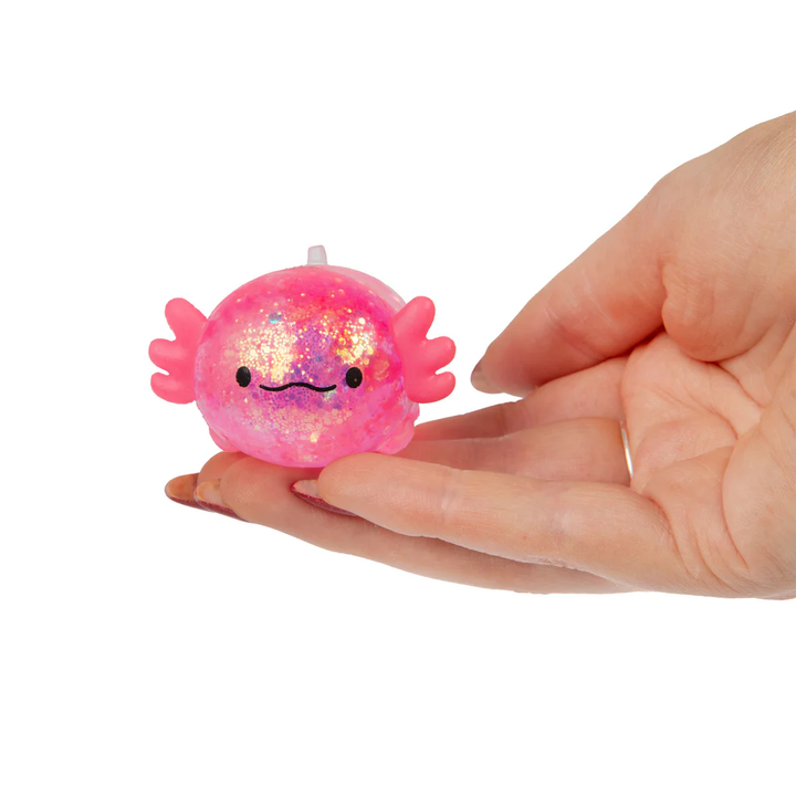 Scrunchems® Mini Sugar Axolotls Squishy Fidget Toy - 3 Pack