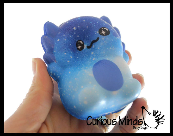 Curious Minds Toys Axolotl Slow Rise Squishy Toys