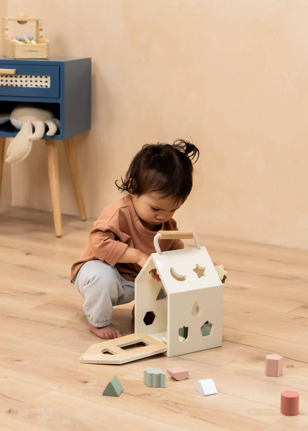 Coco Village Wooden Shapes Sorting House
