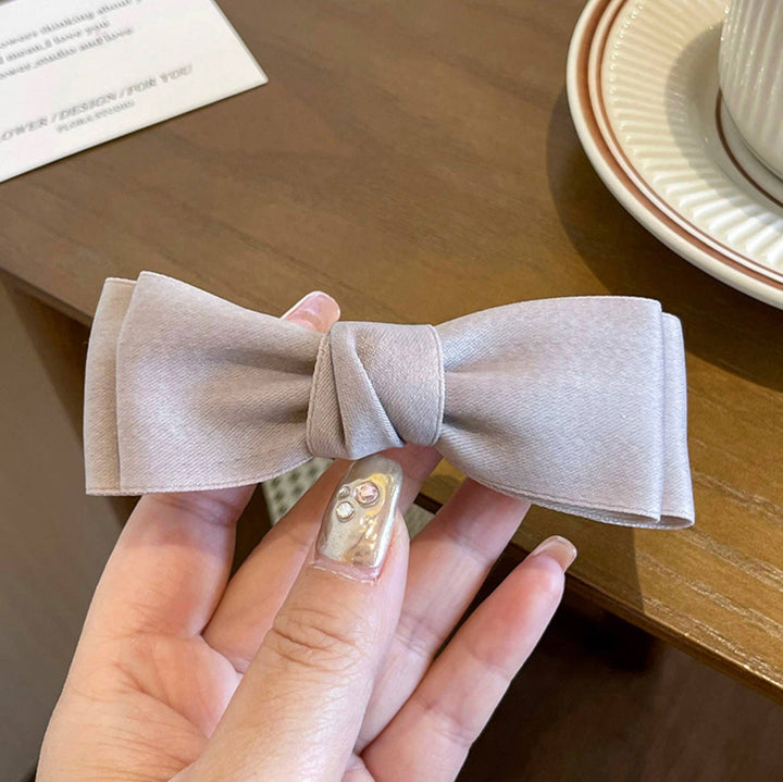 LoveLina Charming Satin Bow Hair Clips