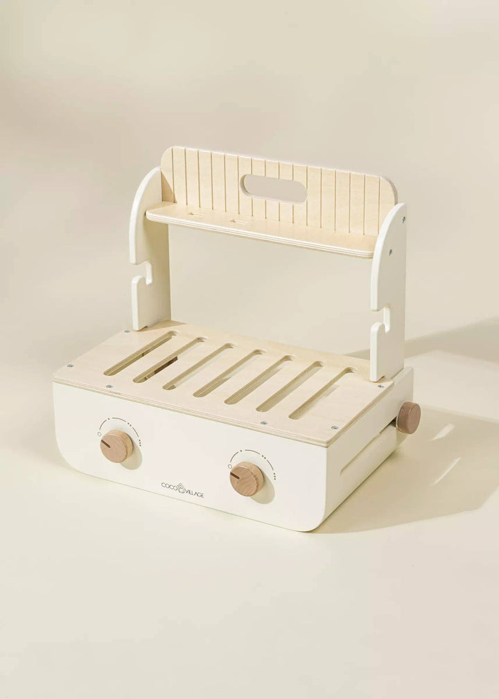 Coco Village Wooden Barbecue Playset and Accessories