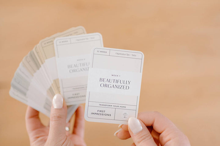 Beautifully Organized In 52 Weeks Card Deck