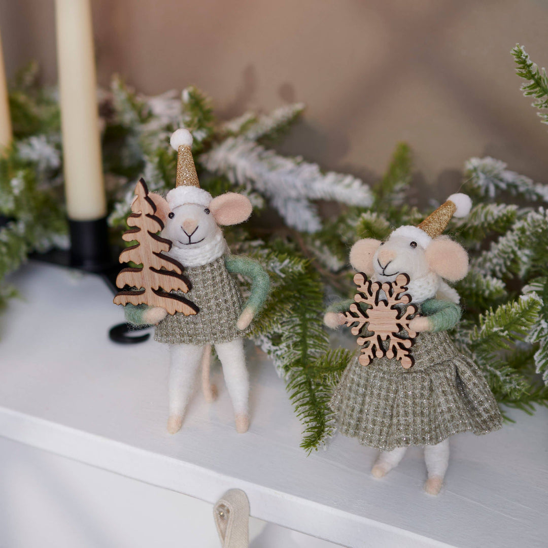 Primitives By Kathy Winter Mice Critter