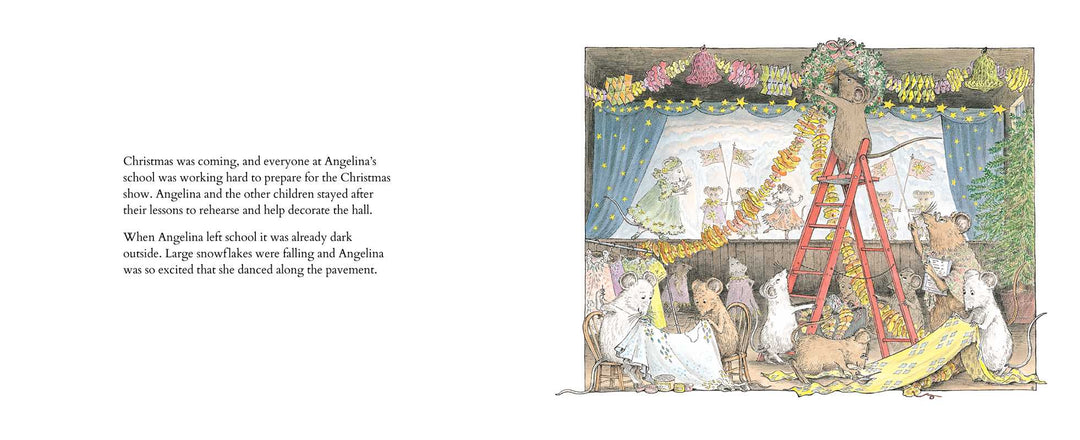 Angelina's Christmas by Katharine Holabird