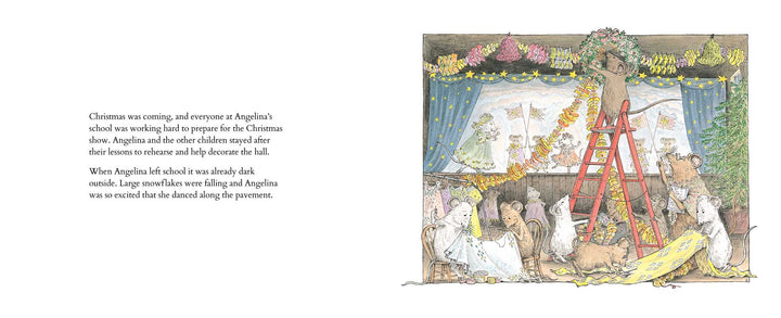 Angelina's Christmas by Katharine Holabird