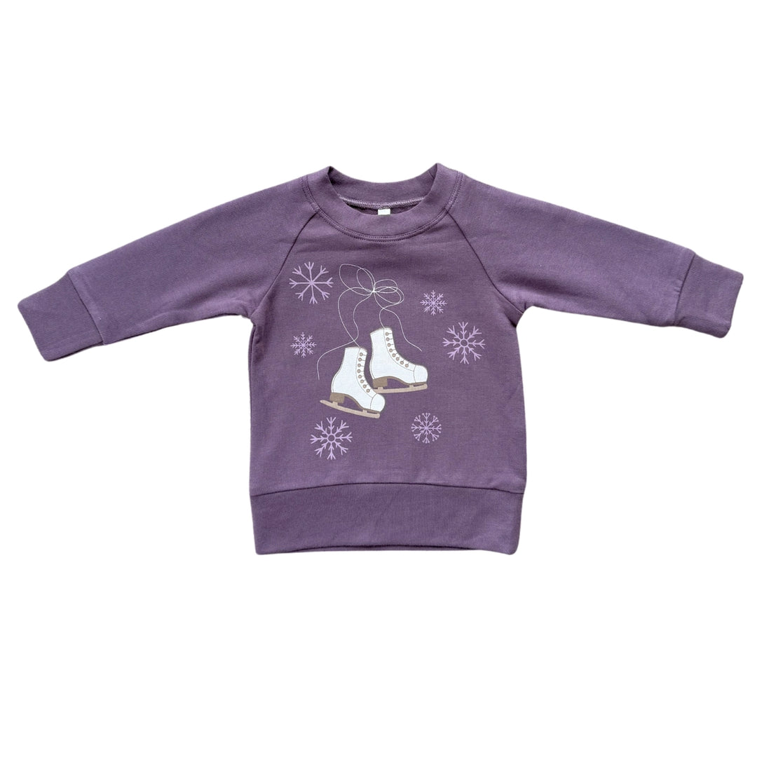 Babysprouts Raglan Sweatshirt - Ice Skates