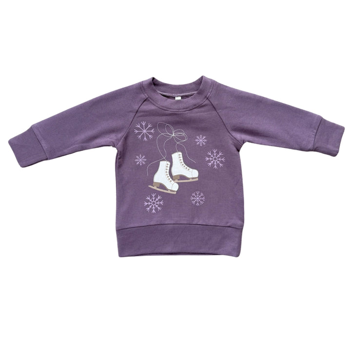 Babysprouts Raglan Sweatshirt - Ice Skates