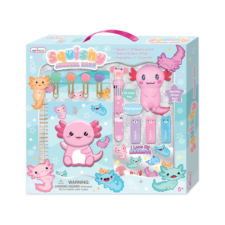 Hot Focus Squishy Journal Book - Critters