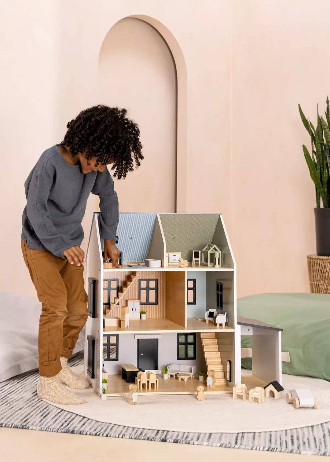 Coco Village Wooden Doll House