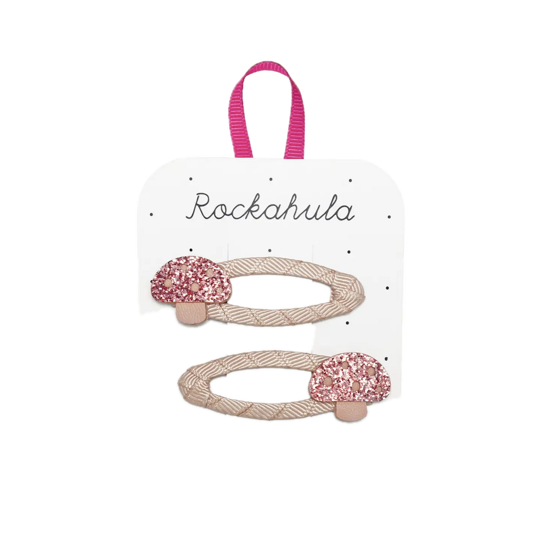 Rockahula Glitter Toadstool Clips