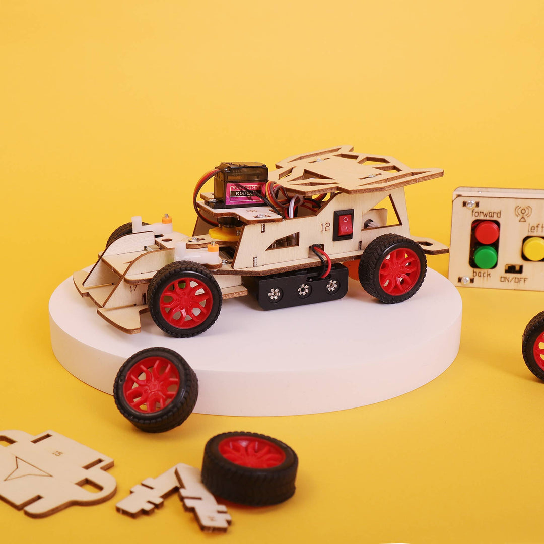 Kitsville Steering Remote Controlled Car DIY Kit