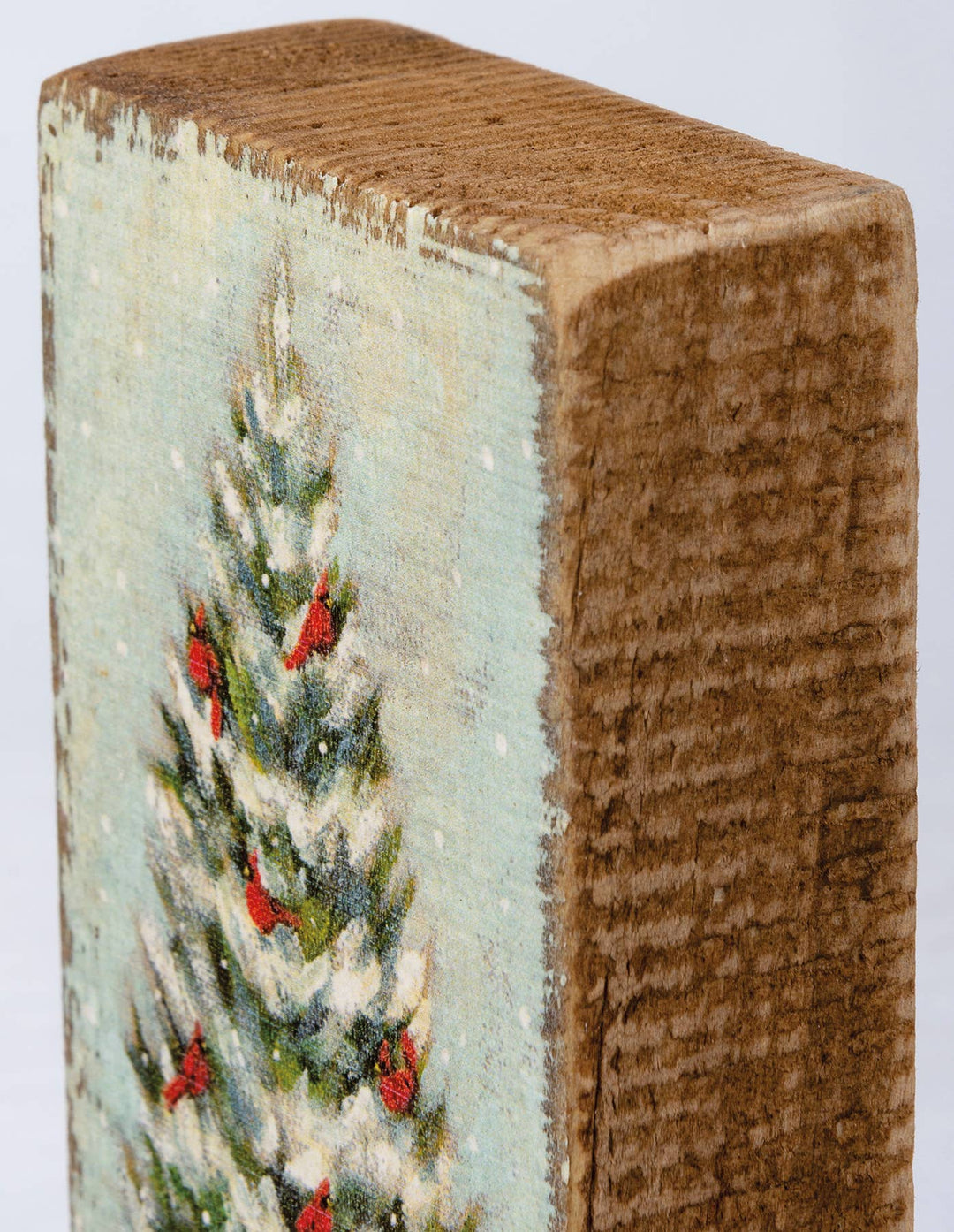 Primitives By Kathy Cardinal Tree Block Sign