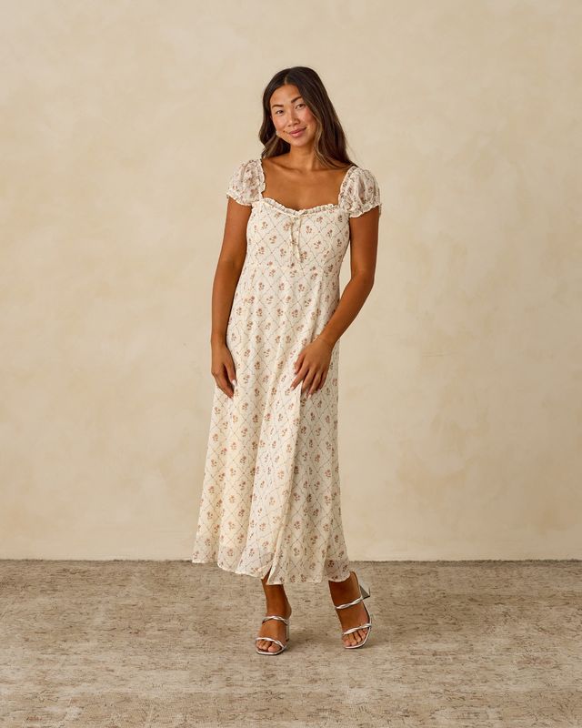 Noralee Nancy Dress - Victorian Flora