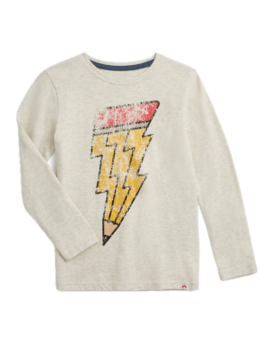 Appaman Creative Spark Long Sleeve Tee - Cloud Heather