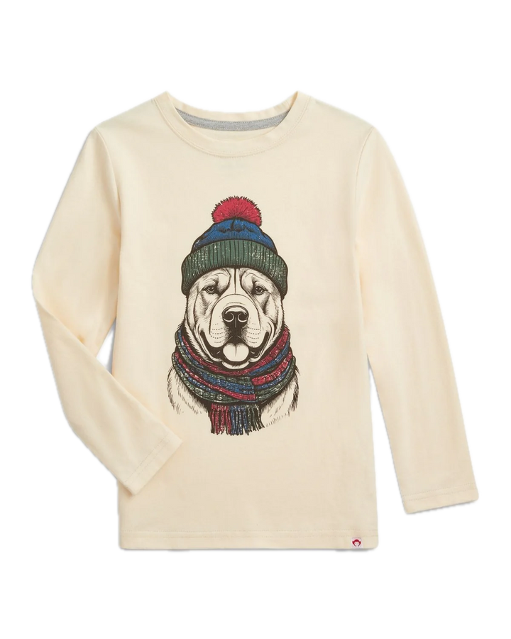Appaman Graphic Long Sleeve Tee - Winter Dog