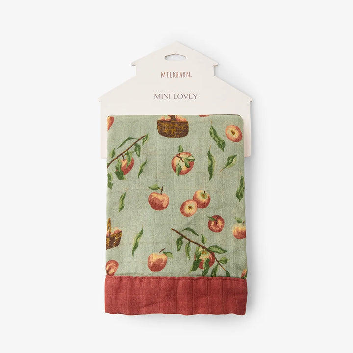 Milkbarn Bamboo Mini Lovey - Apple Orchard
