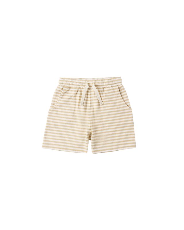 Rylee + Cru Sam Short - Butterscotch Stripe
