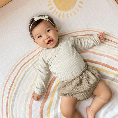 Aden + Anais Boutique 100% Cotton Muslin Swaddle Blanket 4 Pack - Keep Rising