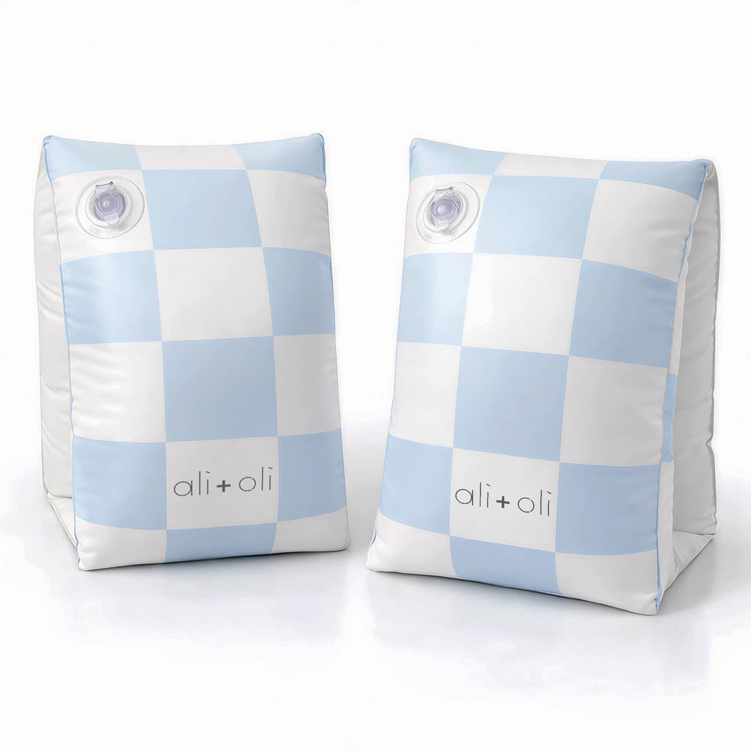 Ali+Oli Inflatable Arm Band Swim Wings - Blue