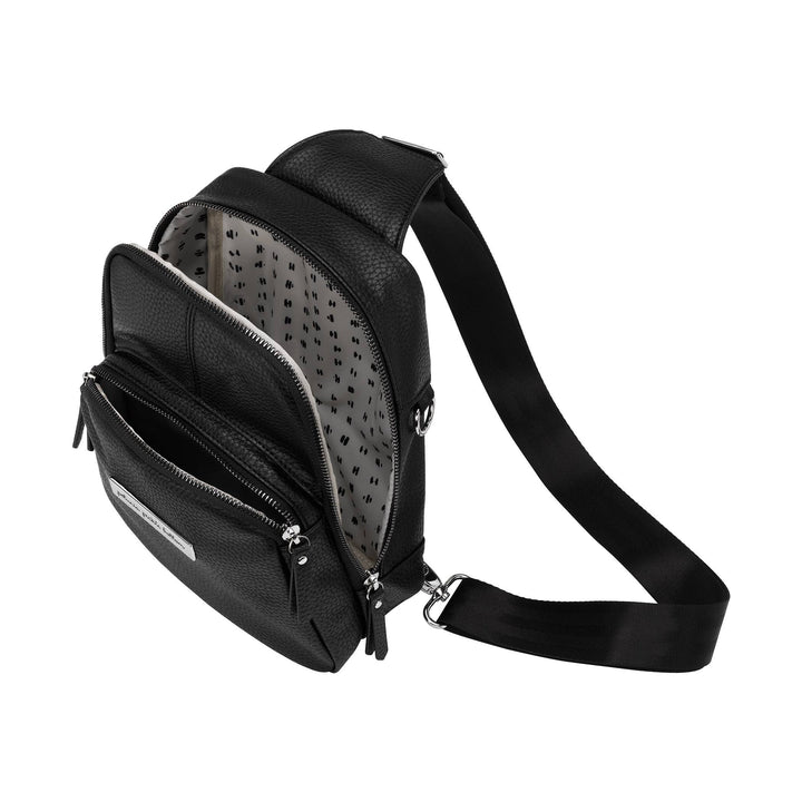 Petunia Criss-Cross Sling Flat Pack -Ebony
