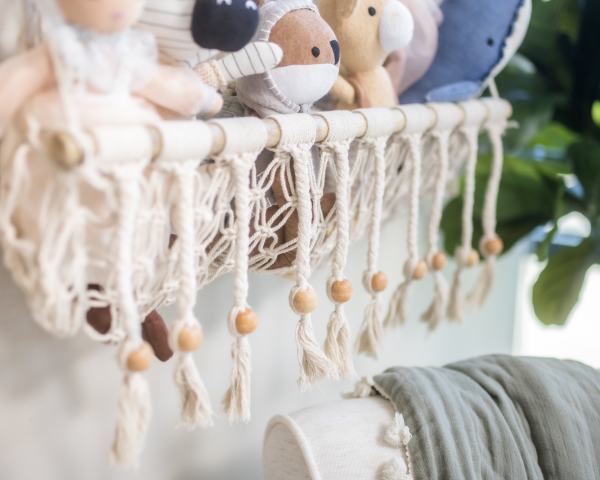 Crane Baby Willow Wall Storage Bin
